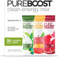 Pureboost Clean Energy Drink Mix with Apple Cider Vinegar, 30 Count, 7 Organic Superfoods, No Sugar, Electrolytes & Vitamins