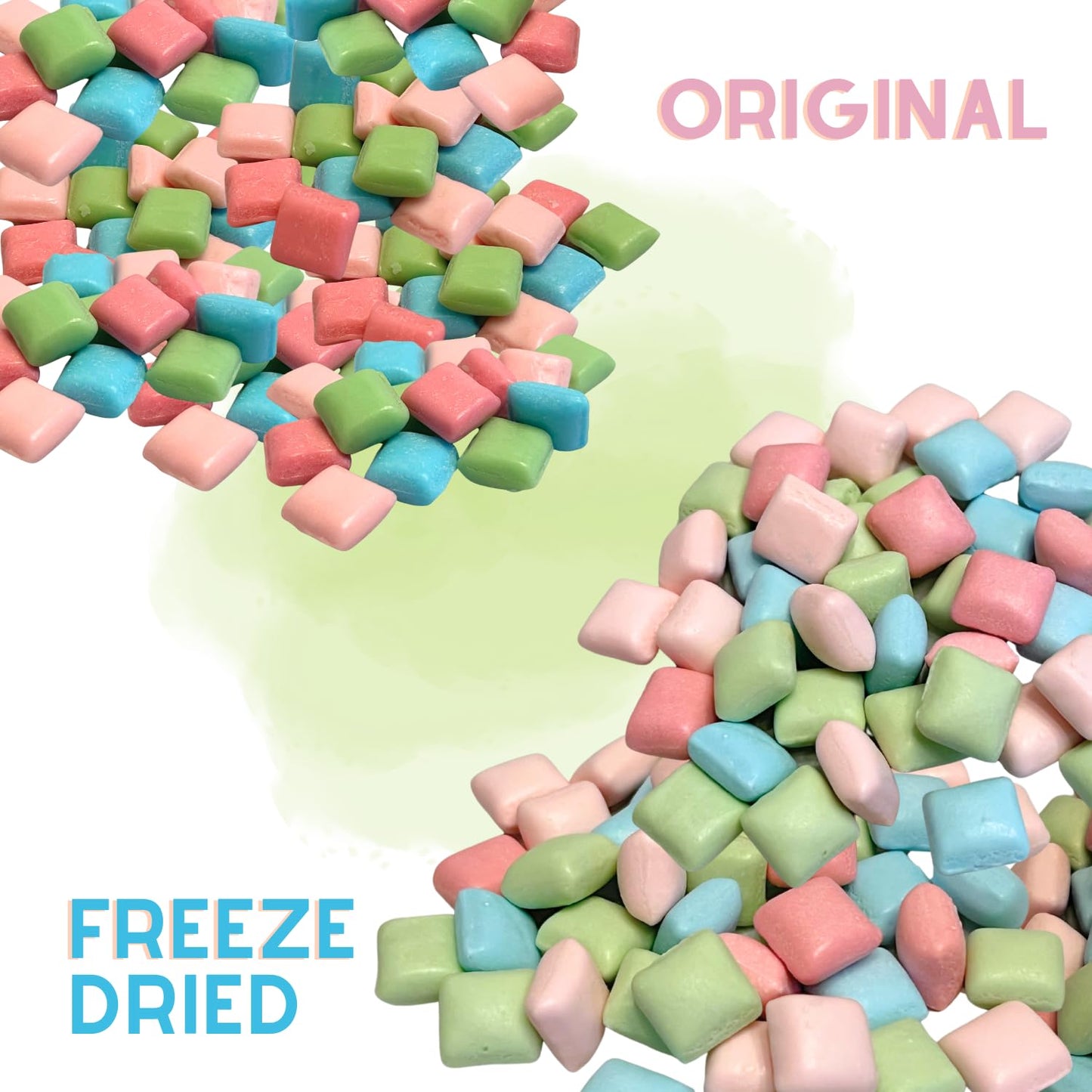 Freeze Dried Candy Sour Starburst Mini 6Oz Fruit Burst Candy - Sour Flavors (Strawberry, Watermelon, Blue Raspberry, Cherry) Del