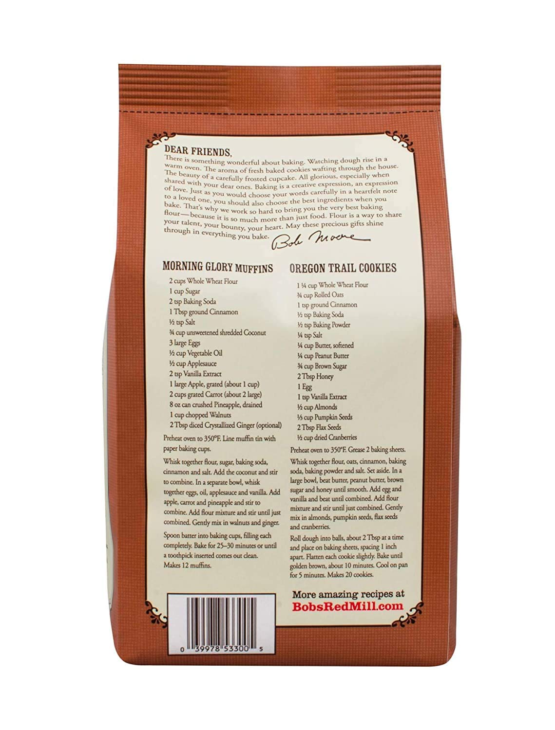 Bob'S Red Mill Whole Wheat Flour - 5 Lb (Pack Of 3)