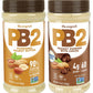 Pb2 Powdered Peanut Butter Bundle, Keto Diet, Gluten Free, Mix In Protein Shakes & Smoothies, Low Carb, Original Peanut Butter & Peanut Butter Cocoa Flavors (2 Jars - 6.5 Oz Each)