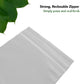 Seal Fresh Pint Zip Bags - 7X5 Inches (1000 Count), 2 Mil - Clear Plastic Reclosable Ldpe Poly Baggies With Resealable Lock Seal
