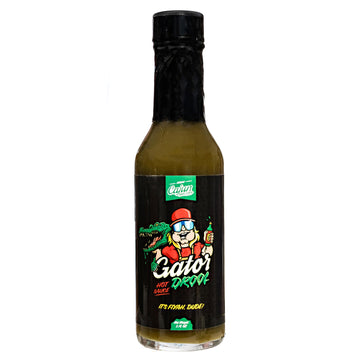 Cajun Two Step Seasoning By Stalekracker - 1 Pck, Gator Drool Hot Sauce (5 Oz.)