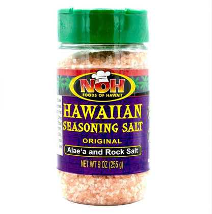 NOH Foods of Hawaii Hawaiian Seasoning Salt (Original (Alaea and Rock Salt), 9 Ounce)