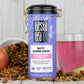 Tiesta Tea Nutty Almond Cream Herbal Tea Blend, Non-Caffeinated, 16oz Bulk Pouch & 6.2oz Refillable Tin, Model 23-032