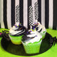 Black Twisty Lollipops - 24 Unicorn Suckers Individually Wrapped Bulk - Great For Candy Buffet - Wedding - Graduation - Hallowee