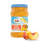 Dole Fruit Jars  Yellow Cling Sliced Peaches in 100% Fruit Juice  Gluten Free  Pantry Staples  23.5 Oz Resealable Jar