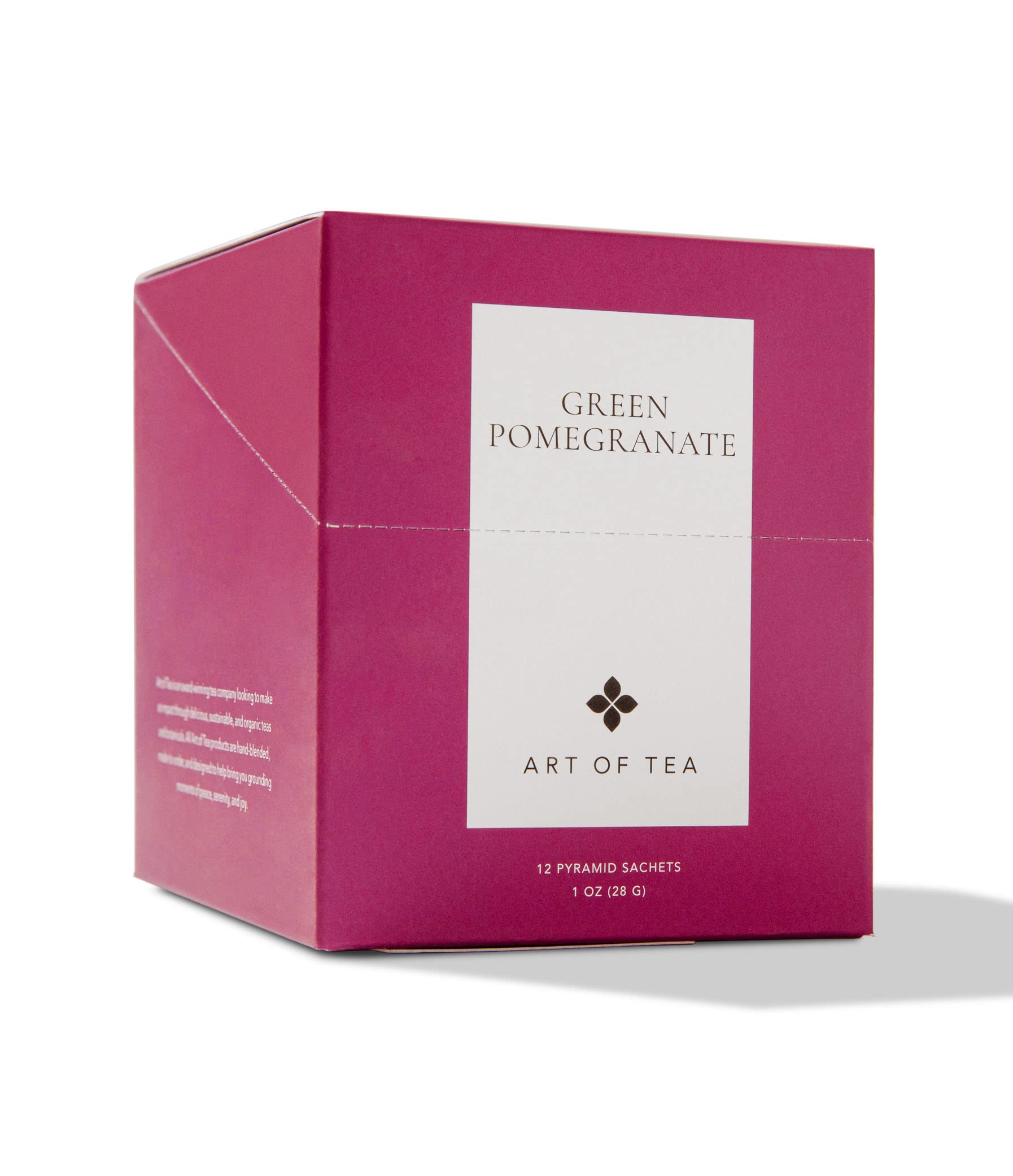 Art Of Tea | Pomegranate Green Tea | 12 Count Sampler Box