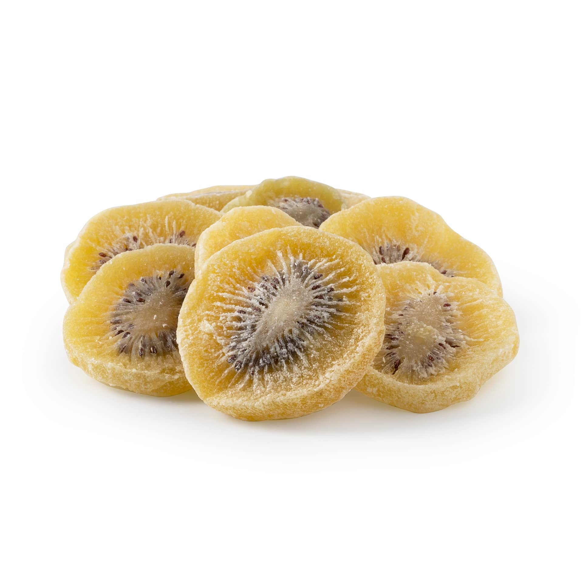NUTS U.S. - Dried Kiwi Slices | No Artificial Colors | NON-GMO | Gluten Free | 100% Natural | Packed in a Resealable Bag!!! (4 L