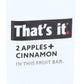Thats It Zesty Apple + Cinnamon Fruit Bar 1.2 Ounce