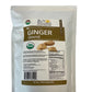 Buy Wellness Ginger Ground Certified Organic Ginger root powder Non GMO,Ethically Traded, Zingiber officinale Small batch proces