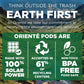 Oriente Dark Roast Cuban Coffee Pods, 18 Ct. | Cafe Cubano | Sweetened Espresso | 100% Arabica Dark Roast Coffee | Solar Energy