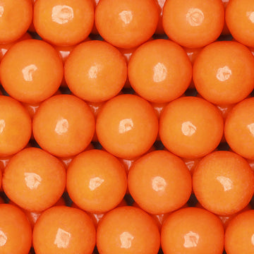 Gumballs For Gumball Machine - 1 Inch Large Double Bubble Gumballs - Orange Flavored Bubble Gum Orange Gumballs - Bulk Gum Balls