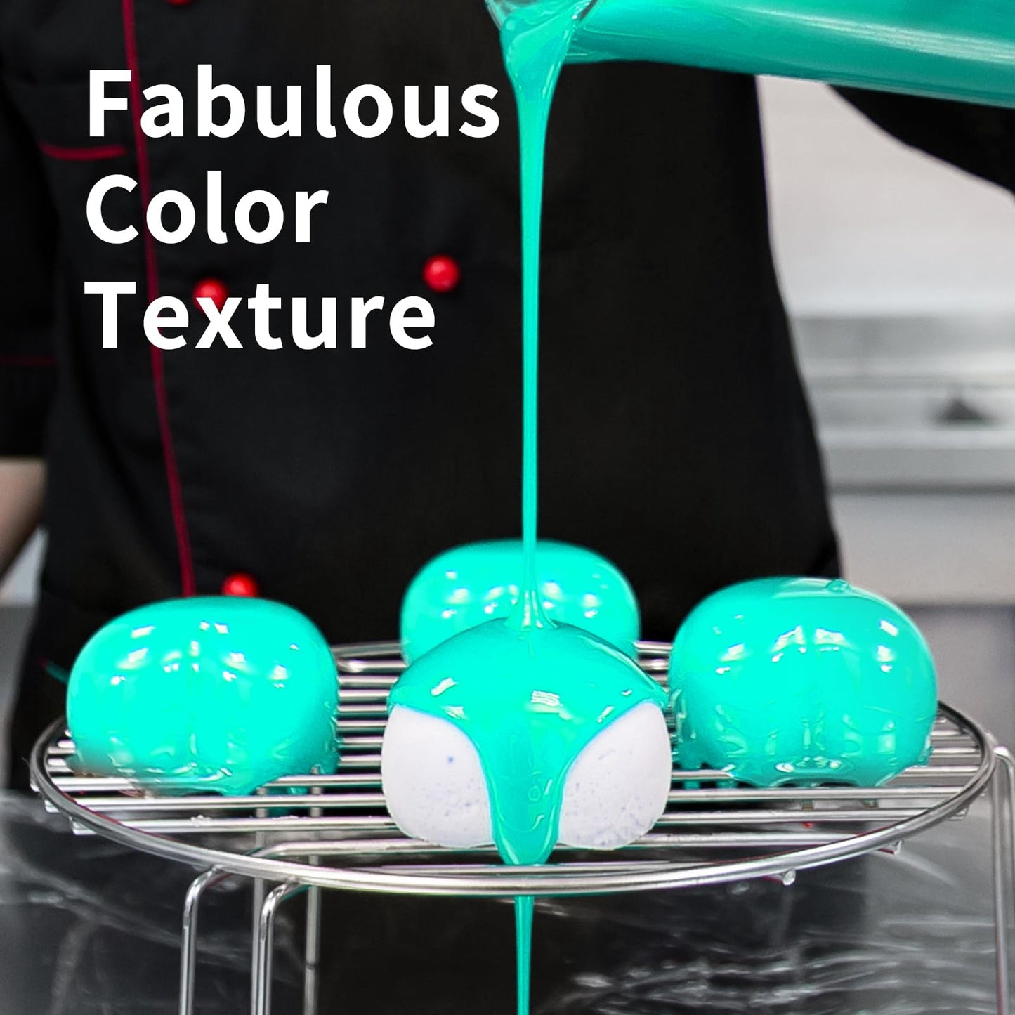 Mtcolors Oil Based Food Coloring for Chocolate, 20ml Edible Dye, Lake Blue for Cakes, Cupcakes, Candy Melt