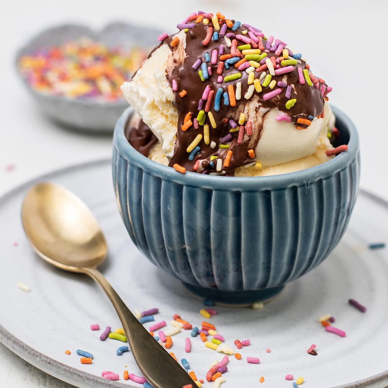 Color Kitchen Rainbow Sprinkles Natural Ingredients Baking Cake Decorations, Ice Cream, Cookie, Artificial Dye-free, Plant-Based