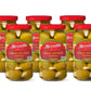 Mezzetta Garlic Stuffed Olives | Non-GMO, Gluten Free, Keto | 6 Ounce Dr Wt Jar (Pack of 6)