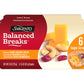 Sargento Balanced Breaks Natural Sharp Cheddar Cheese, Sea-Salted Cashews and Cherry Juice-Infused Dried Cranberries Snack Kit, 