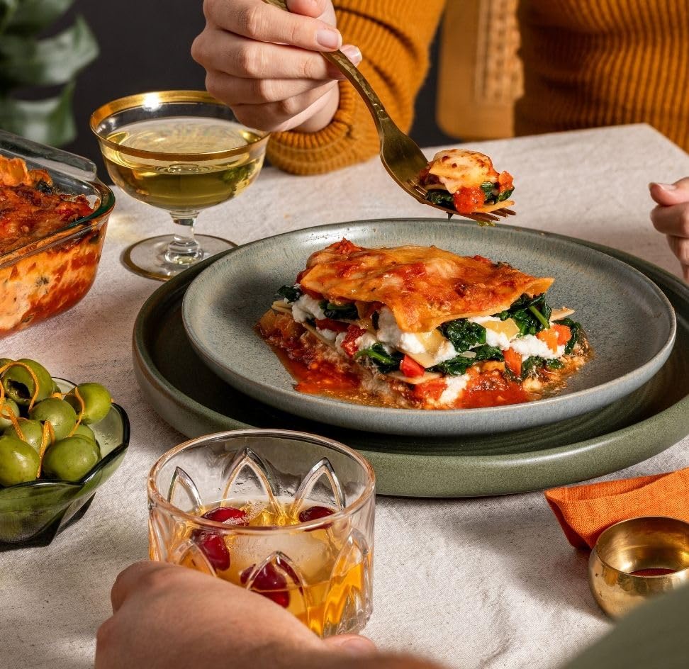 ZENB Plant-Based Lasagna - Pasta Made From 100% Yellow Peas, Gluten Free, Non-GMO & Vegan, Less Carbs than Traditional Pastas, 2