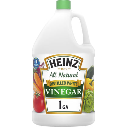 Heinz All Natural Distilled White Vinegar with 5% Acidity, 1 gal Jug