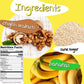 Crazy Go Nuts Walnuts - Banana, 4.5 oz (6-Pack) - Healthy Snacks, Vegan, Gluten Free, Superfood - Natural, Non-GMO, ALA, Omega 3