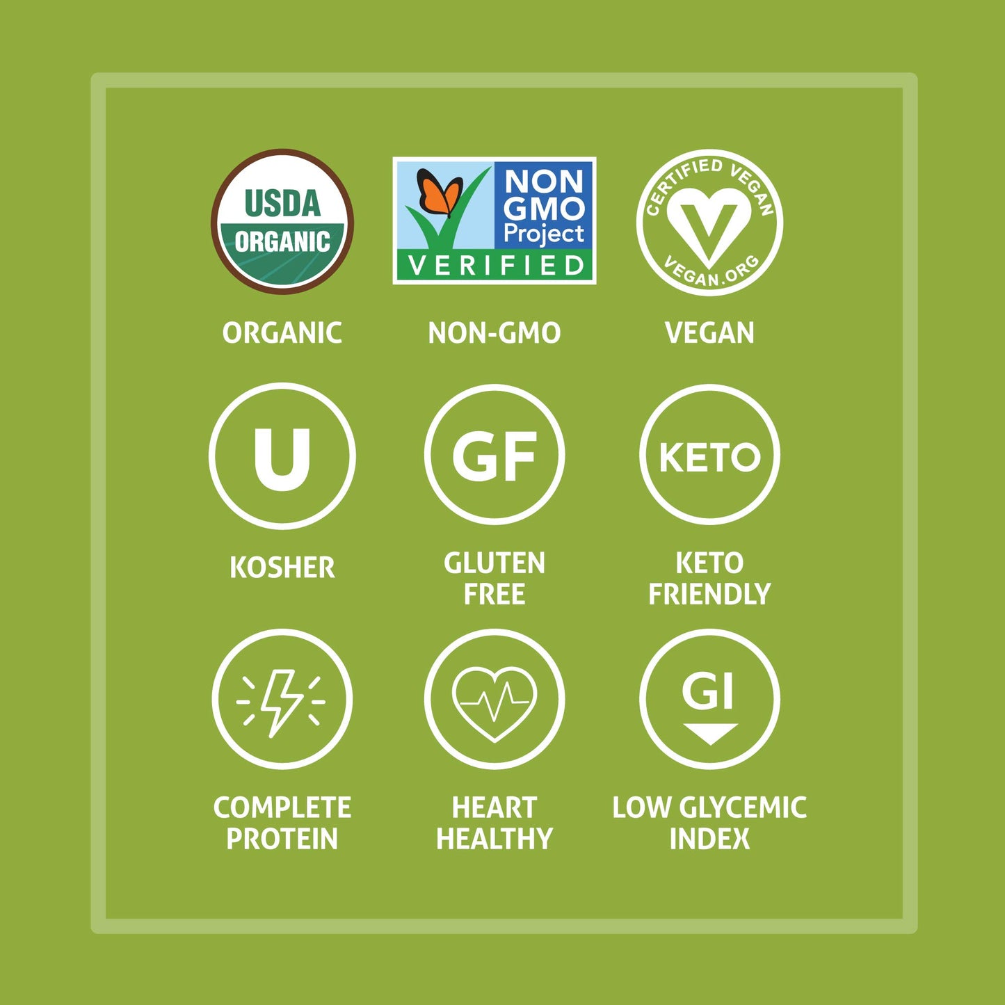 The Only Bean Organic Edamame Fettuccine Pasta - High Protein, Gluten-Free, Vegan - 8 oz Pack