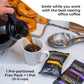 Colonial Coffee Packets, Pre Ground Coffee Packs, European Dark Roast Coffee, Bulk Single Pot Bags For Drip Coffee Makers, (2.5