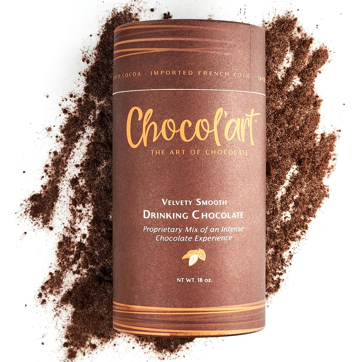 Chocolart Hot Cocoa Mix, Dairy-Free, Non-GMO, Rich Flavor, 18 oz