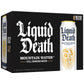 Liquid Death Still Mountain Water, 8-Pack of 19.2oz Cans, Infinitely Recyclable, American Made