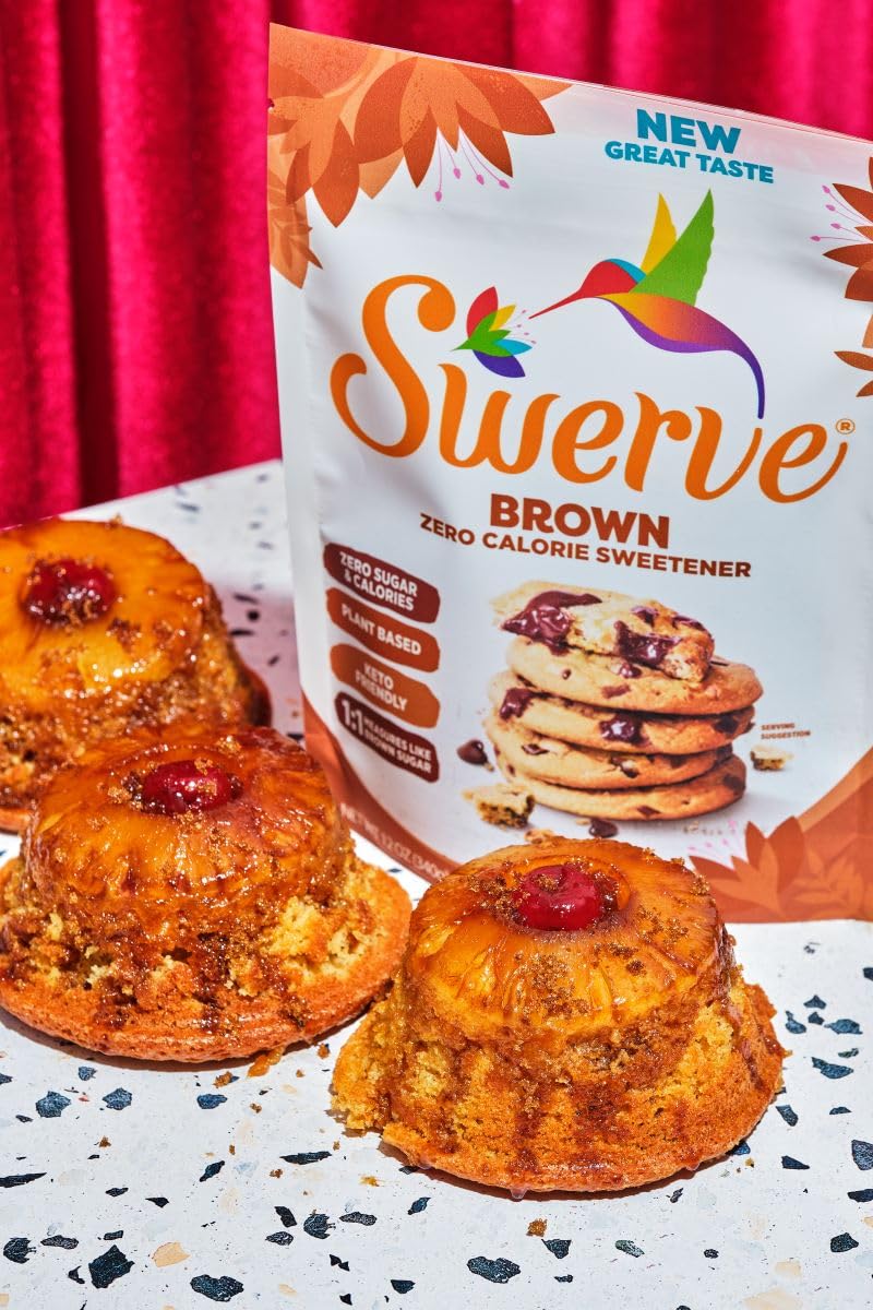 Swerve Ultimate Sugar Replacement Sweetener, Brown Sugar Substitute, Keto Friendly, Zero Calorie, Zero Sugar, Non-Glycemic, Glut