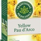 Traditional Medicinals Yellow Pau d'Arco Herbal Tea, Contributes to a Healthy You, (Pack of 6) - 96 Tea Bags Total