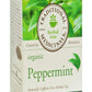 Traditional Medicinals Organic Peppermint Herbal Tea, Alleviates Digestive Discomfort, (Pack of 1) - 16 Tea Bags