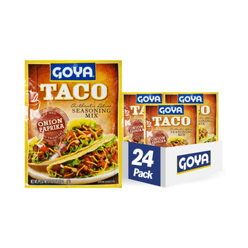 Goya Foods Taco Seasoning Mix, 1.25 Ounce (Pack of 24)