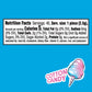 Trident Vibes Sugar Free Chewing Gum, 40 Count Bottle, Cotton Candy Flavor, Pink