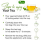 Premium 40 Thyme Leaf Tea Bags, 100% Natural & Pure, Loose Leaf Herbal Tea.
