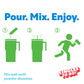 SINGLES TO GO! Powdered Drink Mix, Strawberry Lemonade, 18 Sticks, Pack of 3, 0.12 Ounce Each