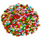Eastron 1 Bottle Edible Christmas Sprinkles Decorating - Christmas Gift Sprinkles - Holiday Sprinkles - Edible Christmas Snowfla