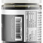 Viva Doria Hawaiian Black Lava Sea Salt, Fine Grain, Lava Salt, 5 Oz Glass Jar