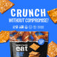 Every Body Eat Snack Pretzel Thins, Gluten Free, Vegan, Seed Oil Free and Grain Free (6 Count, Pretzel)