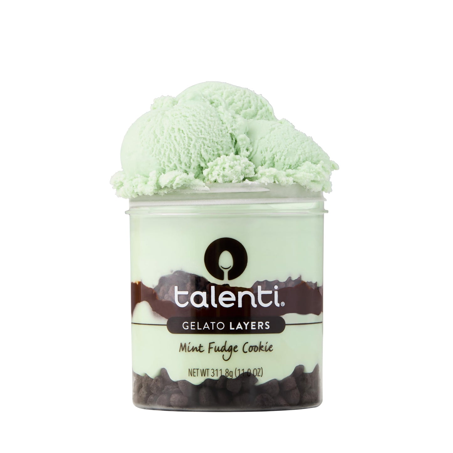 Talenti Gelato Layers, Mint Fudge Cookie, 11 oz (Frozen)