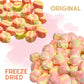 Airmont Farm Freeze-Dried Candy Salt Water Taffy - Strawberry Banana - 2 oz - Bite-Sized Pieces - Crunchy Snack
