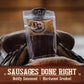 CATTLEMANS CUT Double Smoked Sausages, 12 Ounce, Pack of 1, Model 53424