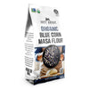USDA Organic Blue Corn Flour 1lb, Flour for Tortillas, Sopes, and Mexican Dishes, Gluten-Free, Kosher and Vegan, Masa Flour for 