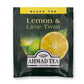 Ahmad Tea Black Tea Teabags, Lemon & Lime Twist, 20 Count, Caffeinated, Sugar-Free, Model 697
