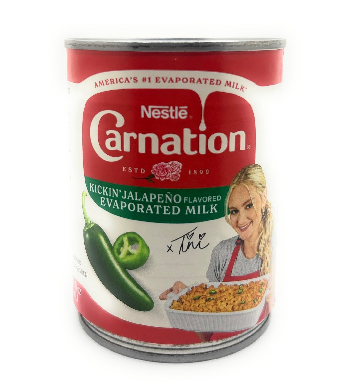 Nestle Carnation Kickin Jalapeno Flavored Evaported Milk 12oz - 3 cans