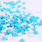 Snowflake Sprinkles Edible, Winter Sprinkles, Blue And White Snowflake Sprinkles, Frozen Sprinkles For Christmas Cookies, Cupcak