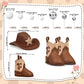 Cowboy Cake Decorations Cowboy Hat And Boot Cake Toppers Disco Ball Cake Topper Western Cowboy Cowgirl Birthday Baby Shower Part
