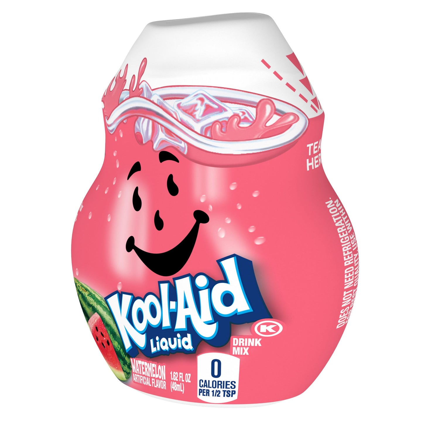 Kool-Aid Liquid Watermelon Artificially Flavored Soft Drink Mix, 1.62 Fl Oz Bottle