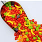 Fruit Candies | Hard Candies - Bulk Candy - 2 Pound - Fruit Shaped Hard Candy - Retro Candy - Unwrapped Candy for Machine Refill