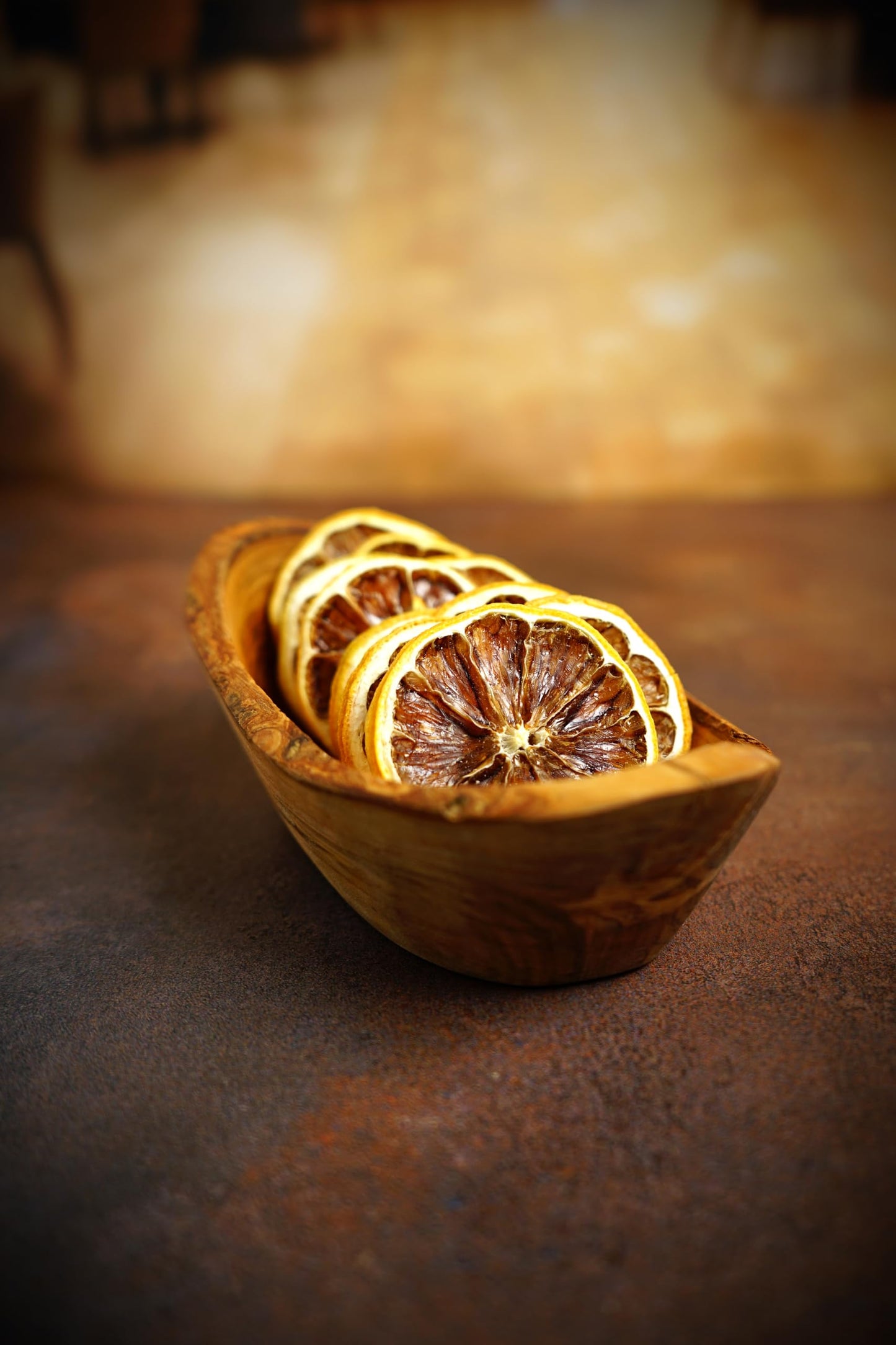 Barrel Roll Bar Essentials Dried Lemon Slices for Cocktails, 4 Ounce, Preservative Free, Large Dehydrated Lemons