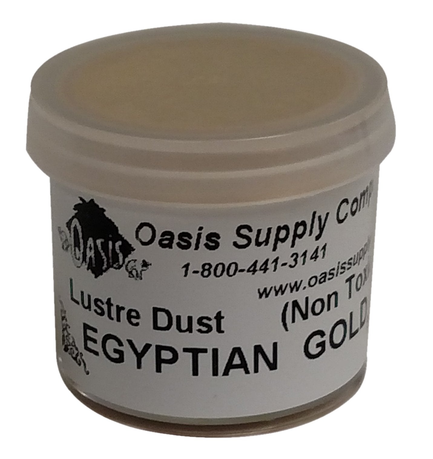 CK Products Lustre Dust, Egyptian Gold, 2 Gram, Gold, Model CK 43-1733