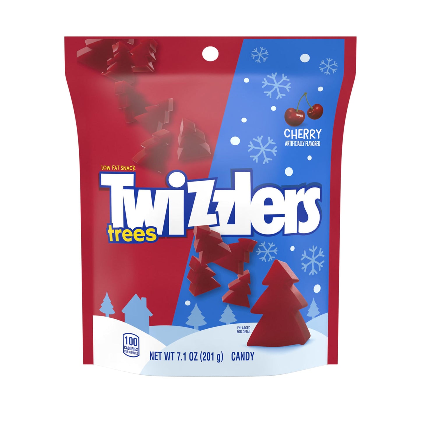 Twizzlers Cherry Flavored Chewy Candy, 7.1 oz Bag, Red